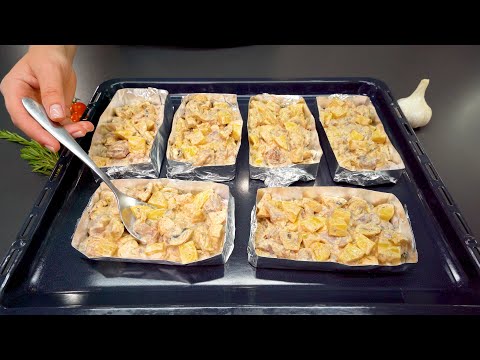 This delicious and beautiful recipe will surprise your guests. 😋 Chicken recipes!