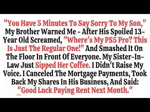 You Have 5 Minutes To Say Sorry To My Son,” My Brother Warned Me After