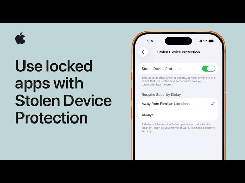 How to use locked apps with Stolen Device Protection on iPhone | Apple Support