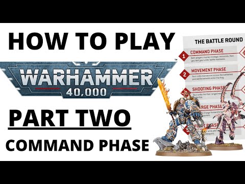 How to Play Warhammer 40K 10th Edition - Part 2: Command Phase, Turn Structure + Battle-Shock