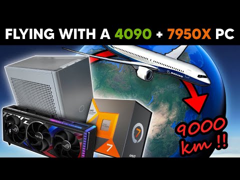 How I Flew With My RTX 4090 + 7950X Desktop (Small-Form Factor PC)