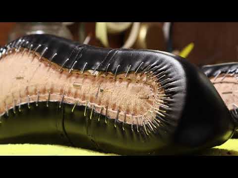 Making Handmade Full Brogue Oxford Shoes
