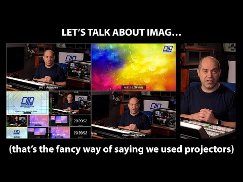 Video Production for Live Projection (IMAG)...