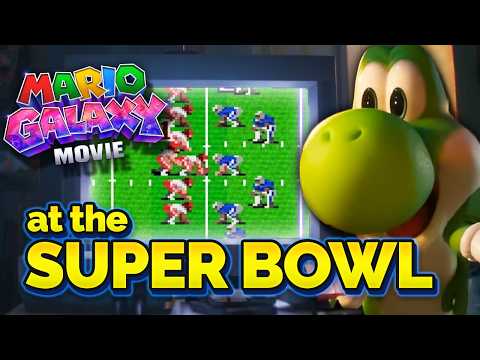 The Super Mario Galaxy Movie to Appear During Super Bowl?!