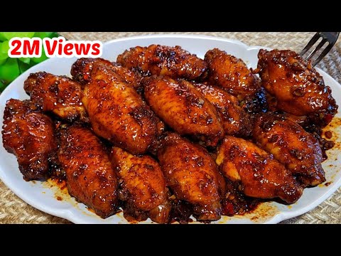 Chicken wings are so delicious! You will cook them again and again! | 2 RECIPES