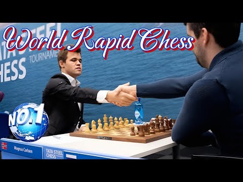 Magnus Vs Ian Nepomniachtchi || world Rapid chess