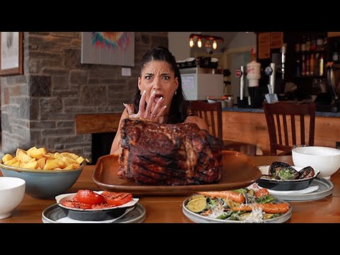 THE ASHVILLE STEAKHOUSE 96oz T-BONE STEAK CHALLENGE THAT 50+ PEOPLE HAVE FAILED! | @Leah Shutkever