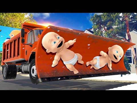Babies Get HIT by Snow Plow on Christmas - Who's Your Daddy 2