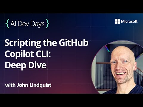 Scripting the GitHub Copilot CLI - Deep Dive