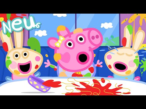 Peppa-Wutz-Geschichten 🥣 Die Sauerei 🍼 Videos für Kinder