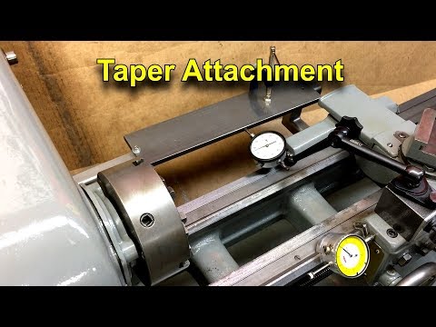 Homemade Taper Attachment For The Logan Lathe
