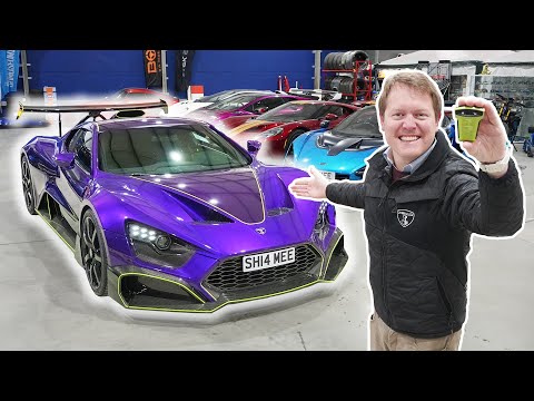 CAUSING CHAOS on the FIRST UK DRIVE in My Zenvo TSR-S!