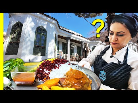 The most delicious Iranian food in a 110 year old traditional house!