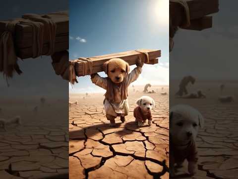 Poor Puppies Lost Their Home Twice… Are Humans Safe for Nature? #shorts #puppy #dog #dostpappu
