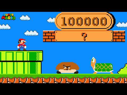 Super Mario Bros., but Things Get Longer