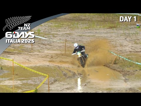 Baptism by Rain at the Olympics of Enduro