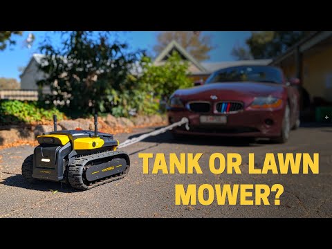 Yarbo Modular Yard Robot - A lawn mower the size of a tank