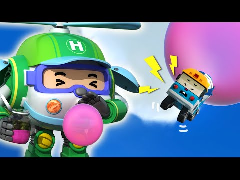 我们玩肥皂泡吧。│珀利的热门场景有哪些？│有趣的片段合集│热门剧集│儿童动画│变形警车珀利TV 中文