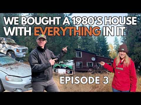 We just keep finding MORE stuff! | We bought a house with EVERYTHING still inside | Ep. 3