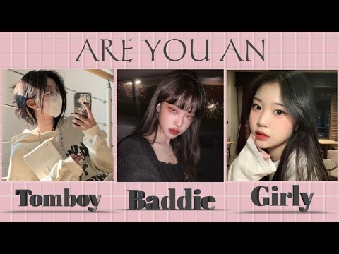 💜✨ Are You A Girly, Tomboy or Baddie✨💜Fun Quiz ✨💜#fypシ #viralvideo