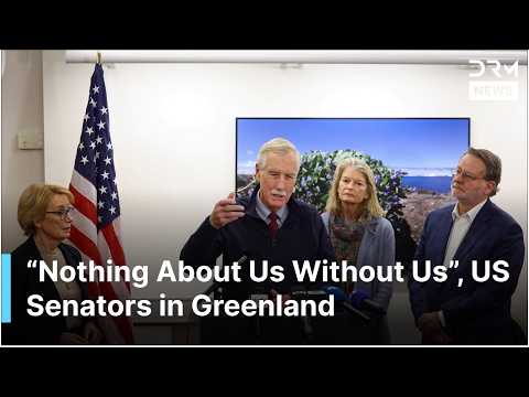 FULL PRESSER: US Senators in Greenland Reject Trump Takeover Threats, Stress Respect | AC1G