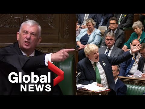 “Shut up or get out!”: UK speaker tells unruly lawmakers while PM leaving with “head held high”