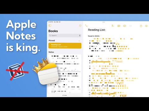 Organizing your life with Apple Notes