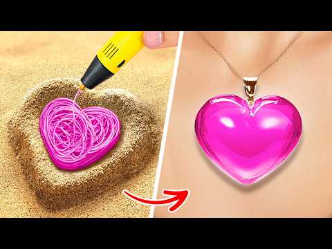 From Art to Accessories 🎭 Amazing Portrait Drawing & 3D Pen DIYs