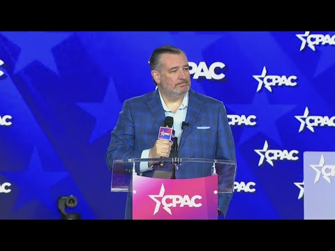 Senator Ted Cruz speaks at CPAC