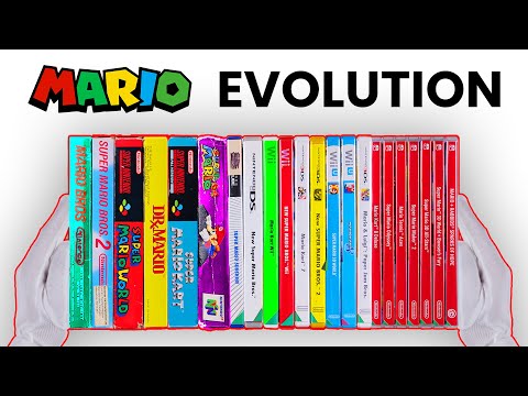 Evolution of Mario Games (1985-2023)