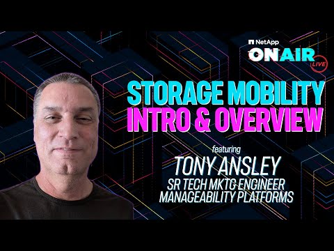 Seamless Storage Mobility with SVM Migrate | NetApp ONAIR