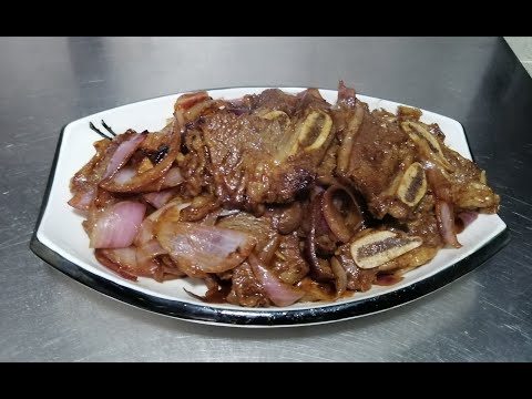 洋蔥炒牛仔骨🧅🐮🥓🦴🥢🥰自己煮 Self Cook~EP130~2020.11.18😍洋蔥香甜😝牛仔骨味濃彈牙可口😋😘佐酒佐飯佳餚🤩🤤