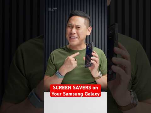 Enable SCREEN SAVERS on the Samsung Galaxy S25 Ultra