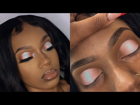 Blue & Pink Halo Cut-Crease | Client Makeup Tutorial