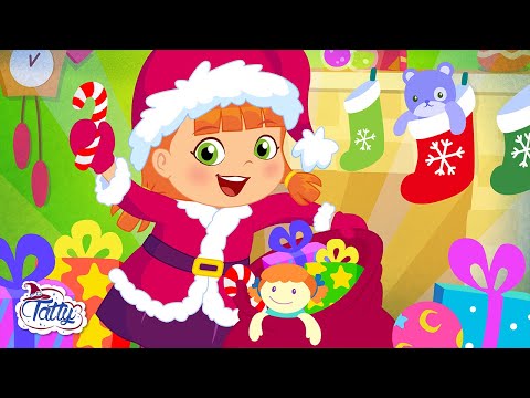Visiting Santa Claus🎅 A Christmas Tale of Tatty and Misifu🎁 New Year's Cartoons for Children