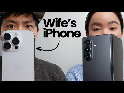 I swapped my Z Fold 7 for Wife's iPhone 16 Pro for a week
