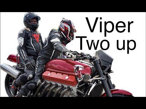 Millyard Viper V10 safety checks, and two up land speed attempt
