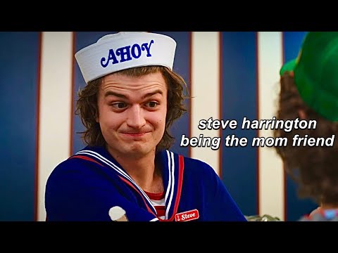 steve harrington being the mom friend for six minutes | stranger things
