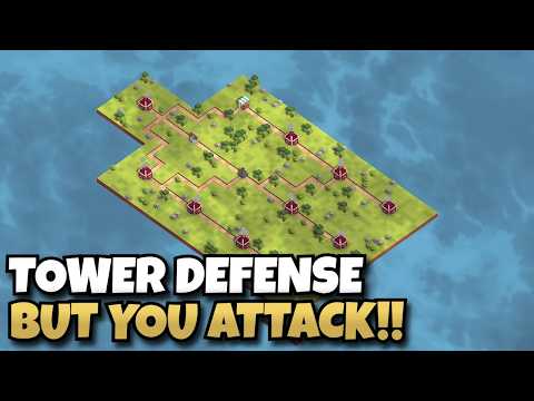 You Defend AND Attack in This Innovative Tower Defense!