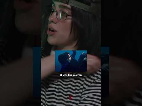 Billie Eilish on being under water for 6 hours 😱