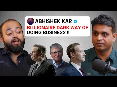 Abhishek Kar Exposes the Dark Secrets of Billionaires | @AbhishekKar  on Rise With Rahul Podcast