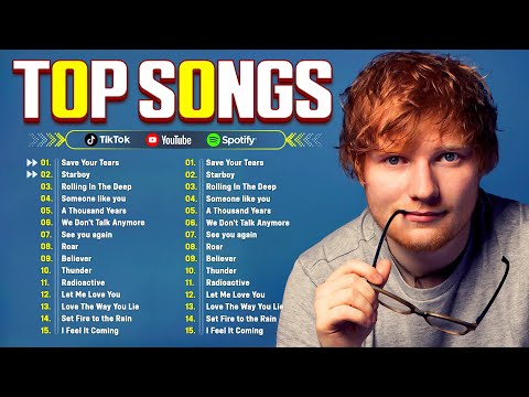 Ed Sheeran, Maroon 5, Bruno Mars, Adele, Dua Lipa, Rihanna, The Weeknd 💥 Billboard Top 50 This Week