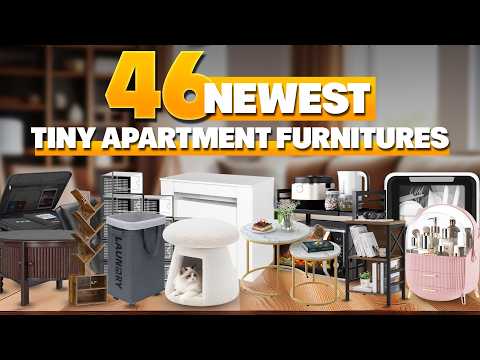 46 Newest Amazon Finds for Tiny Apartments | Smart Space Saving Furniture Ideas