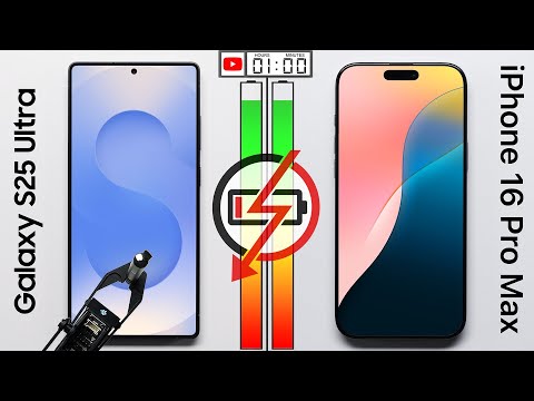 Galaxy S25 Ultra vs. iPhone 16 Pro Max Battery Test