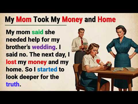 They Stole My Money for Wedding 😡 Learn English With Story 🔥 | Level 3 Listening