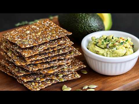 These Keto Crackers Are Good For Your Heart, Brain, And Body! Make Them At Home 👌