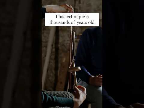 This old, simple technique lets you turn fleece into lovely yarn ready for crafts!