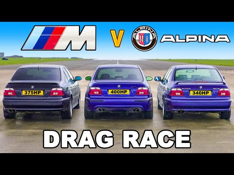 I Drag Raced a BMW M5 E39 v Alpinas!