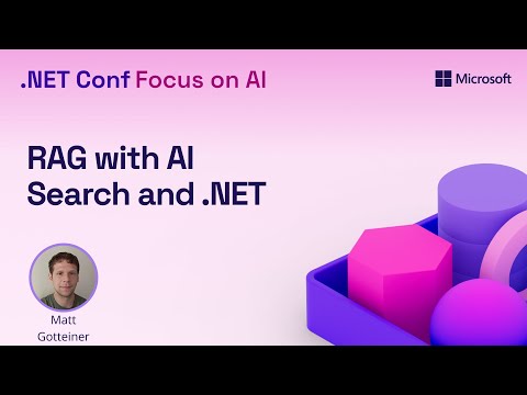 RAG with AI Search and .NET