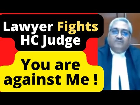 Senior Lawyer Fights with HC Judge, You are against Me ! High Court #law #legal #Advocate #LawChakra